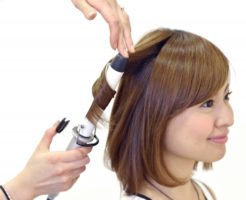 ボブスタイルをヘアアレンジ